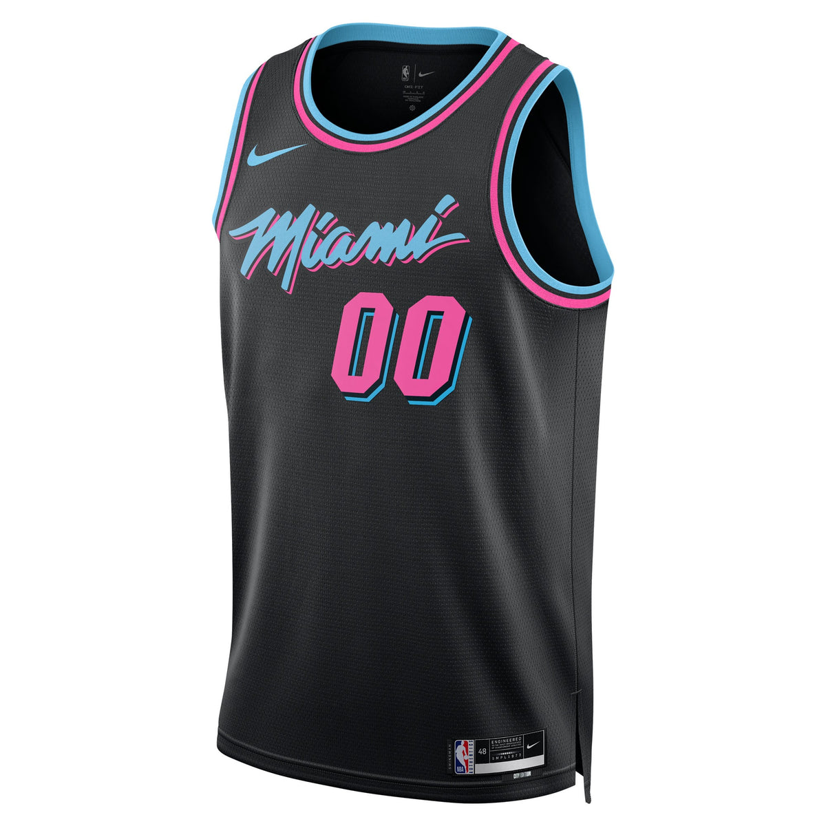 Unisex Miami Heat Nike Black 2025/26 City Edition Swingman Custom Jersey product image 3, provided for visual reference and
