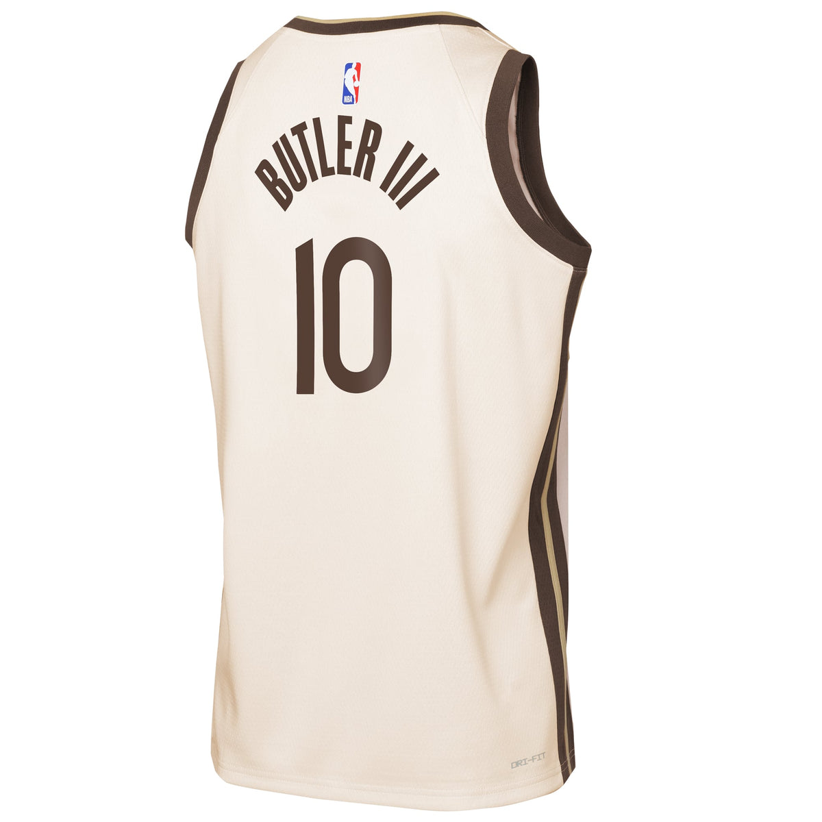 Youth Golden State Warriors Jimmy Butler III Nike Tan 2025/26 City Edition Swingman Jersey product image 4, provided for