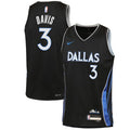 Youth Dallas Mavericks Anthony Davis Nike Black 2025/26 City Edition Swingman Jersey product image 1, provided for visual