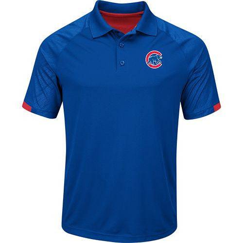 Majestic Chicago Cubs Outburst Polo By Majestic for Men product image 1, provided for visual reference and product detail