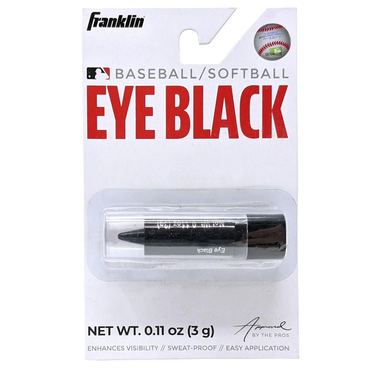 Franklin Sports MLB Eye Black product image 2, provided for visual reference and product detail review