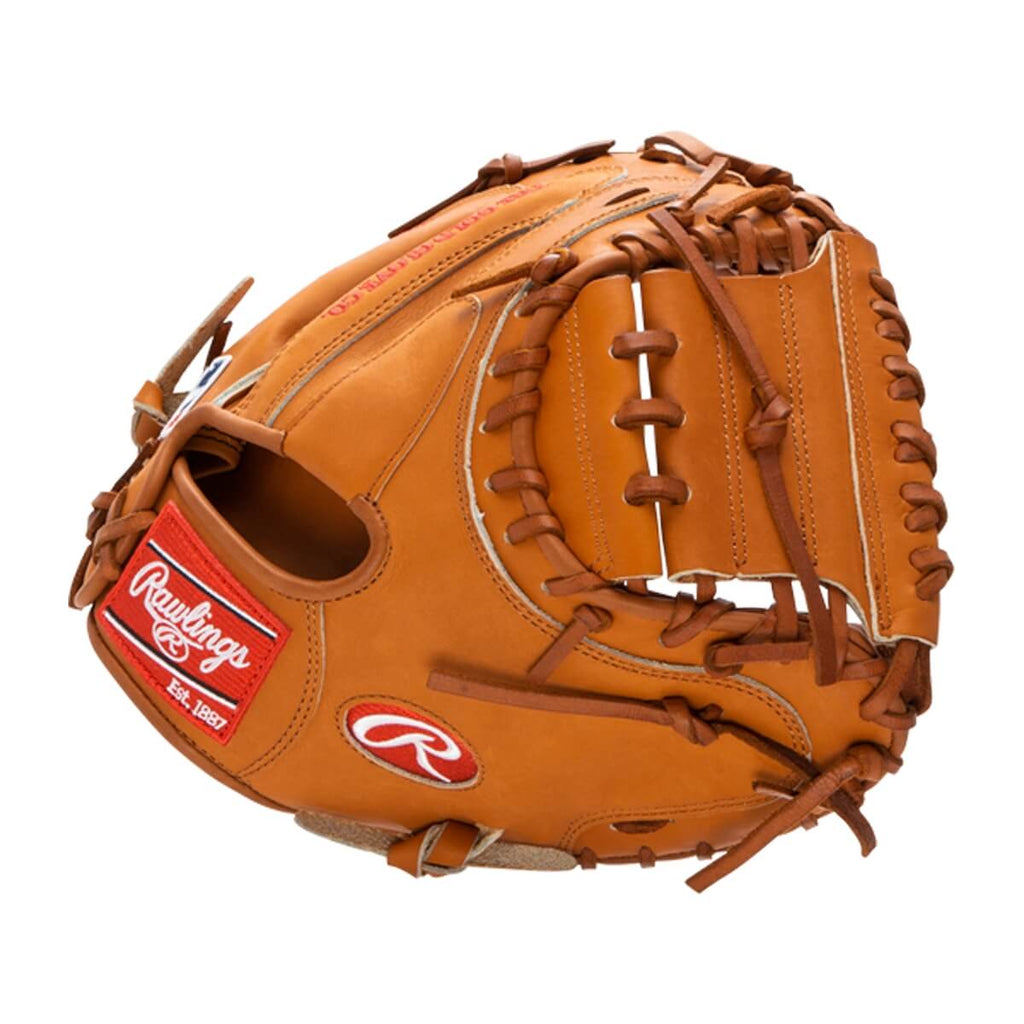 Rawlings Heart of the Hide 33" Baseball Catcher's Mitt: PROCM33T product image 4, provided for visual reference and product