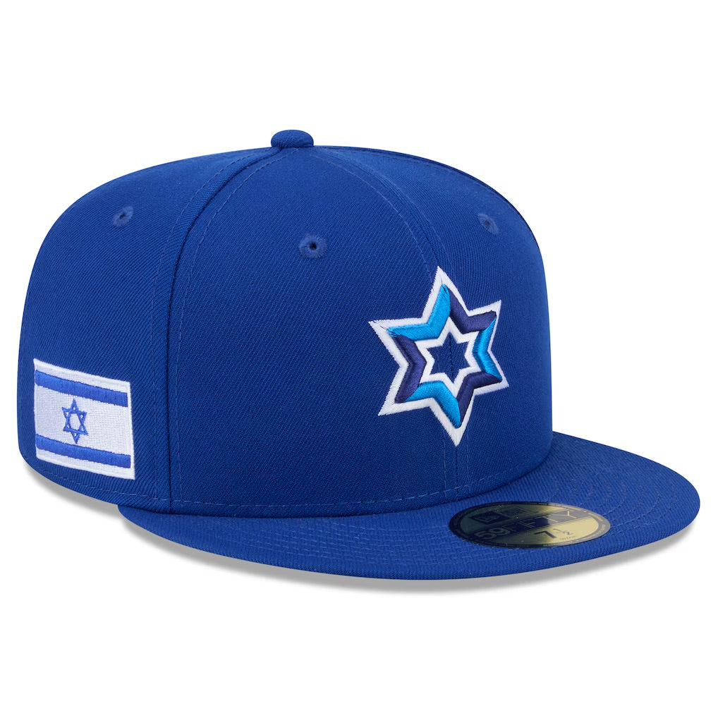 Israel World Baseball Classic 2026 New Era 59FIFTY Fitted Cap – Official WBC Hat product image 1, provided for visual