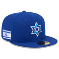 Israel World Baseball Classic 2026 New Era 59FIFTY Fitted Cap – Official WBC Hat product image 1, provided for visual