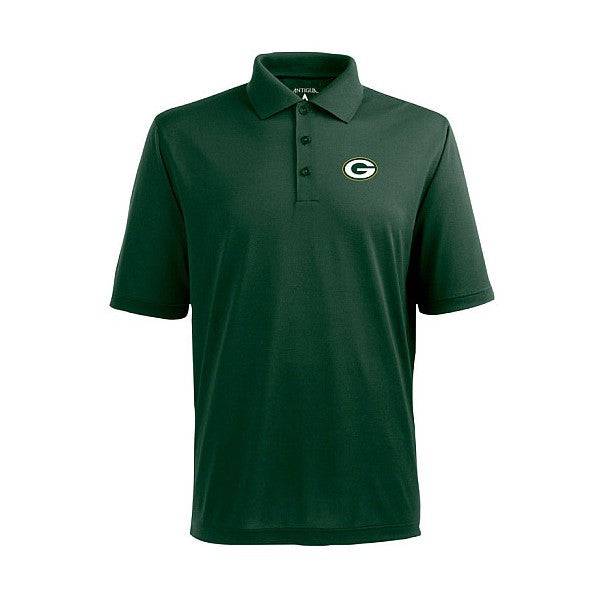 Antigua Green Bay Packers Xtra-Lite Team Color Polo for Men product image 1, provided for visual reference and product