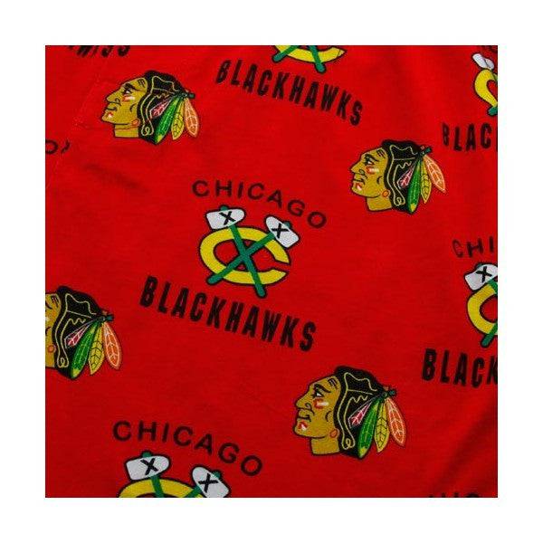 Chicago Blackhawks Maverick Knit Pajama Pants product image 2, provided for visual reference and product detail review