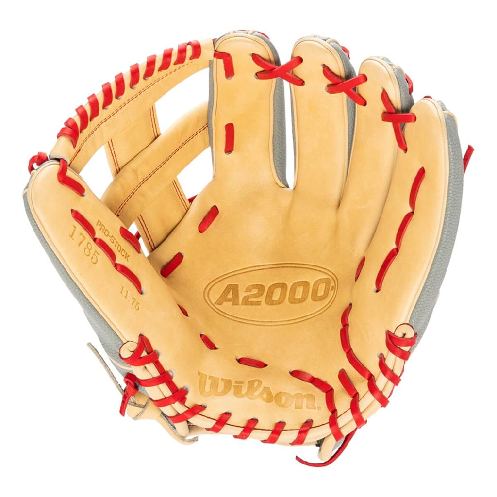 Wilson A2000 SuperSkin 1785 11.75" Baseball Glove WBW1009711175 product image 2, provided for visual reference and product