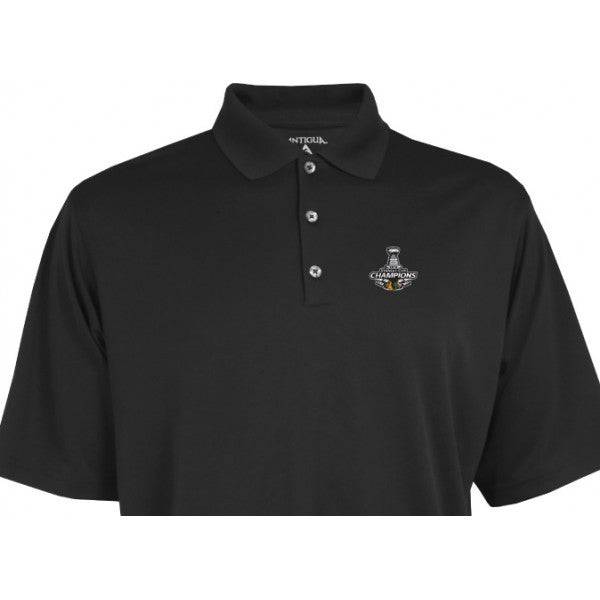 Chicago Blackhawks Antigua Men Performance 2013 Stanley Cup Champs Exceed Polo product image 2, provided for visual