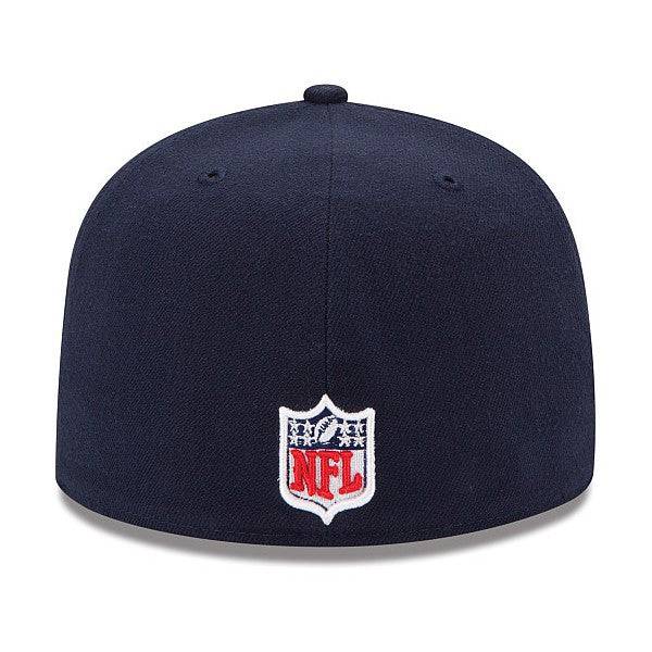 New Era Chicago Bears NFL Classic 59FIFTY Fitted Hat - Navy Blue product image 2, provided for visual reference and product