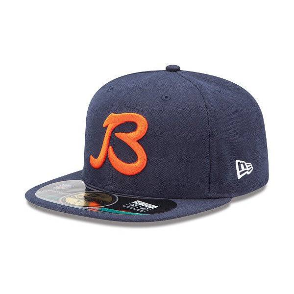 New Era Chicago Bears NFL Classic 59FIFTY Fitted Hat - Navy Blue product image 1, provided for visual reference and product