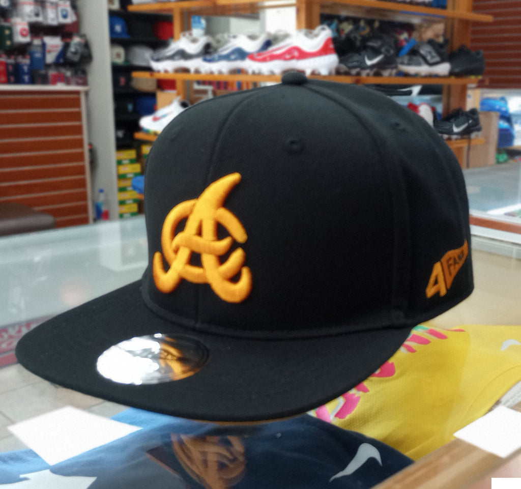 2024 Aguilas Cibaenas 4Fans Snapback Hat - Black product image 3, provided for visual reference and product detail review