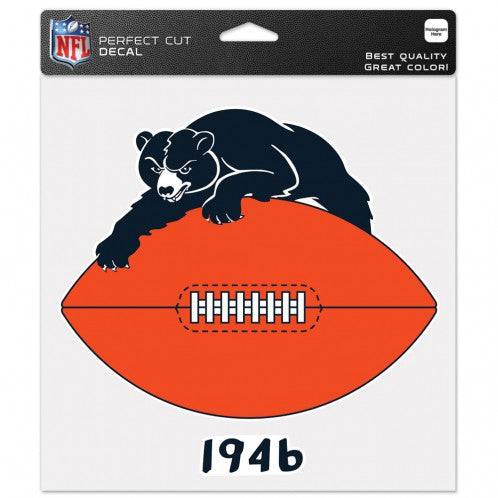 Chicago Bears Classic 1946 Logo 8 X 8 Perfect Cut Color Decal product image 1, provided for visual reference and product