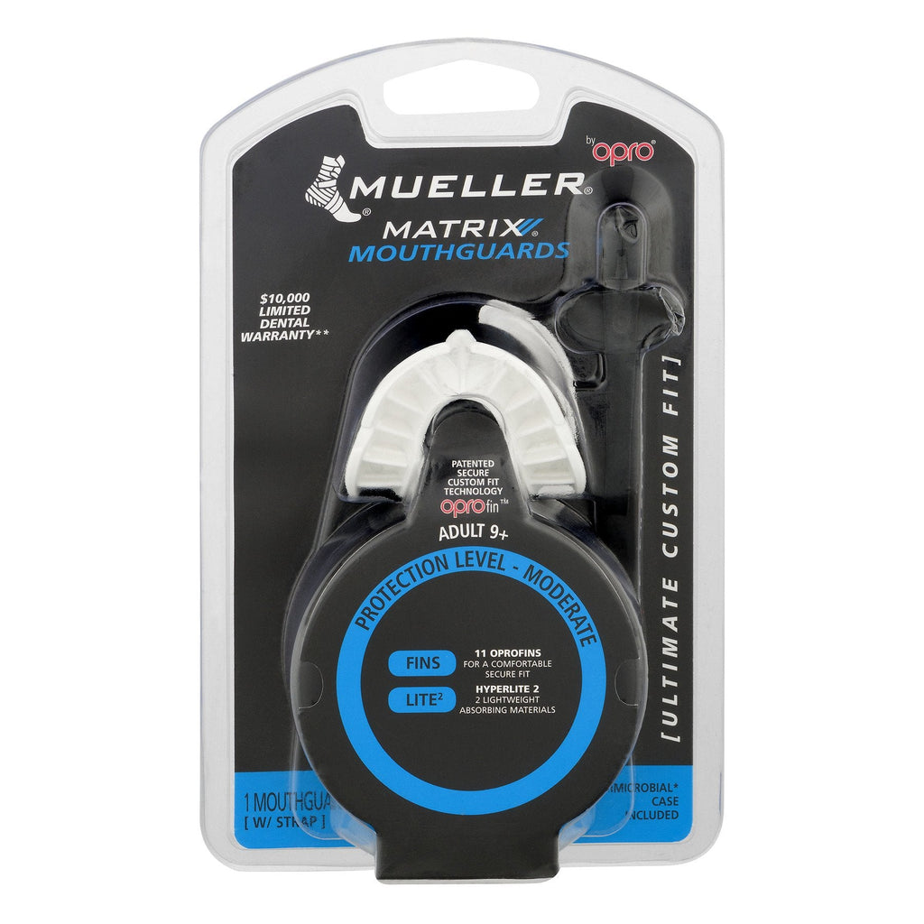 Mueller Matrix Mouthguard - Black product image 1, provided for visual reference and product detail review