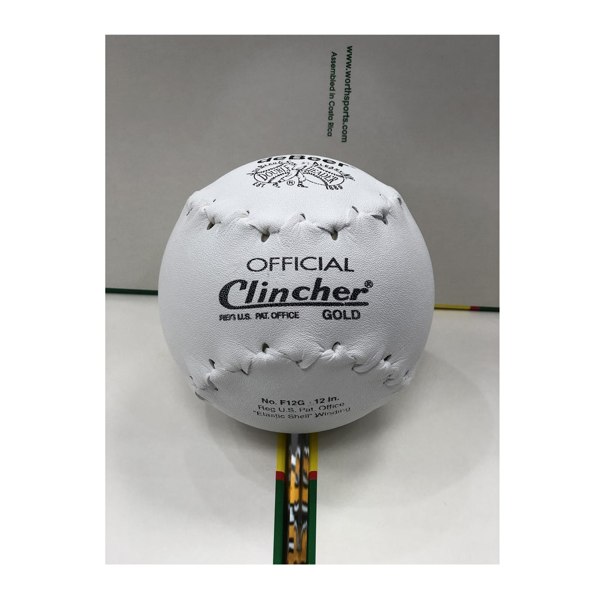 DEBEER Clincher Gold 12" Softballs – Built for Superior Performance - Dozen product image 3, provided for visual reference