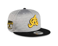 Aguilas Cibaenas New Era 9FIFTY Snapback Hat - Gray/Black product image 1, provided for visual reference and product detail