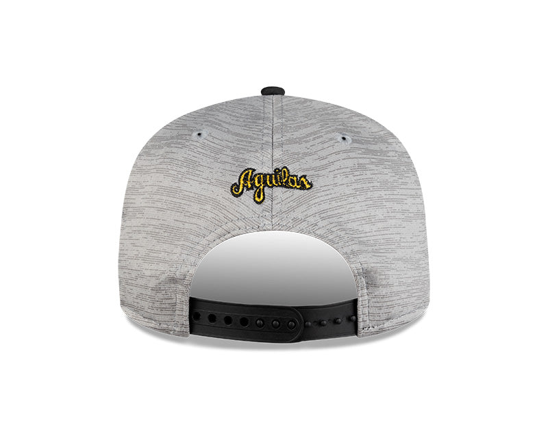 Aguilas Cibaenas New Era 9FIFTY Snapback Hat - Gray/Black product image 2, provided for visual reference and product detail