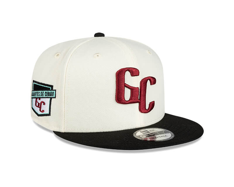 Gigantes del Cibao New Era 9FIFTY SP Snapback Hat - Beige/Black product image 1, provided for visual reference and product