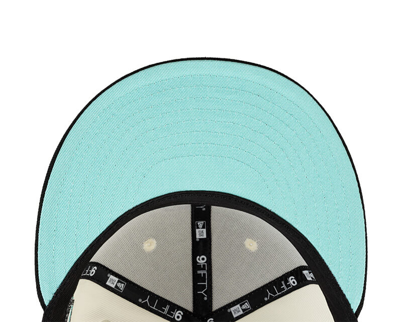 Gigantes del Cibao New Era 9FIFTY SP Snapback Hat - Beige/Black product image 4, provided for visual reference and product