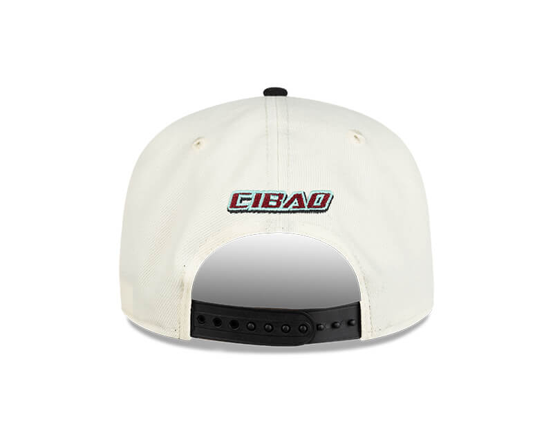 Gigantes del Cibao New Era 9FIFTY SP Snapback Hat - Beige/Black product image 3, provided for visual reference and product