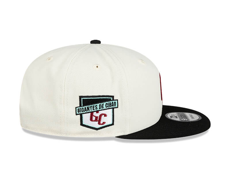Gigantes del Cibao New Era 9FIFTY SP Snapback Hat - Beige/Black product image 2, provided for visual reference and product