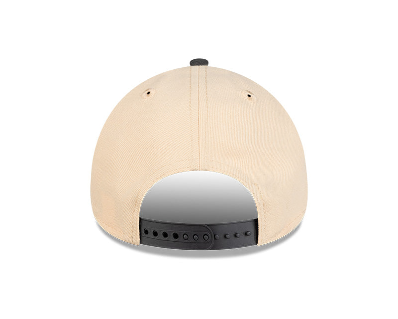 Aguilas Cibaenas New Era 9FORTY Adjustable Hat - Sand/Black product image 4, provided for visual reference and product