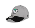 Estrellas Orientales New Era 9FORTY Adjustable Hat - Gray/Black product image 1, provided for visual reference and product