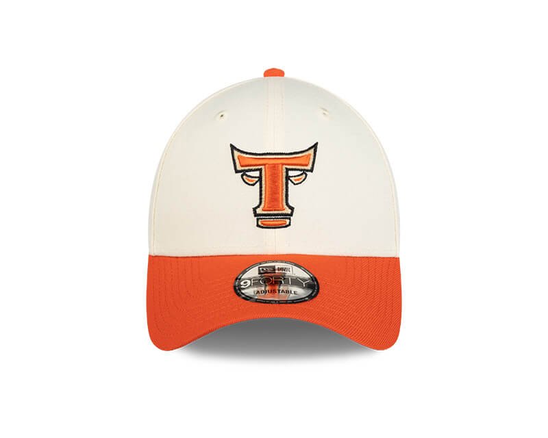 Toros del Este New Era 9FORTY Adjustable Hat - Cream/Orange product image 4, provided for visual reference and product