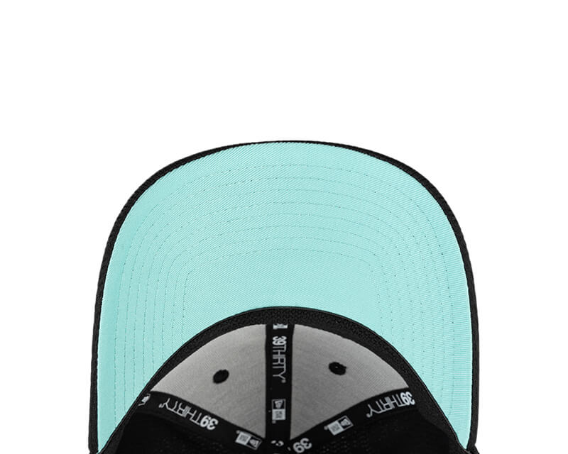 Gigantes del Cibao New Era 39THIRTY Flexible Hat - Black/Mint product image 5, provided for visual reference and product
