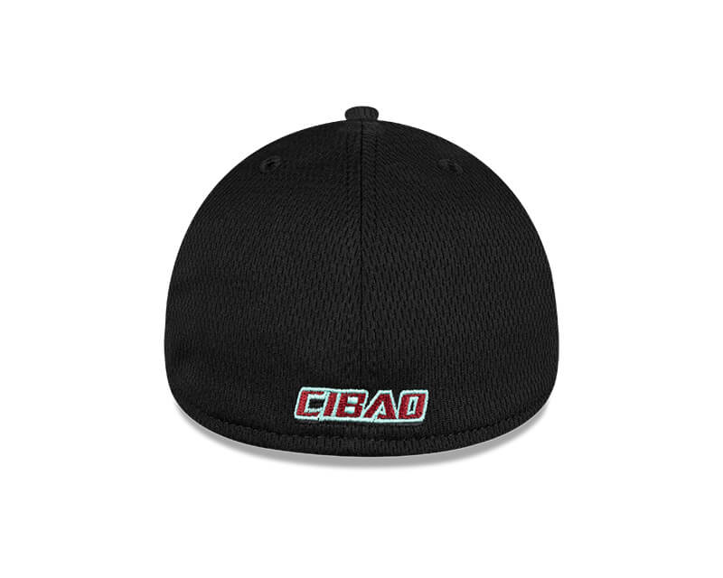 Gigantes del Cibao New Era 39THIRTY Flexible Hat - Black/Mint product image 4, provided for visual reference and product