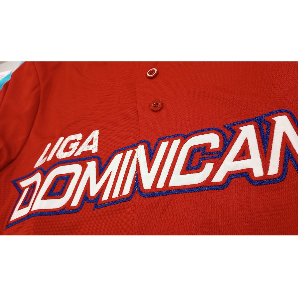 Serie del Caribe 2024 OFFICIAL Dominicana Jersey - Red/Red for Men product image 3, provided for visual reference and
