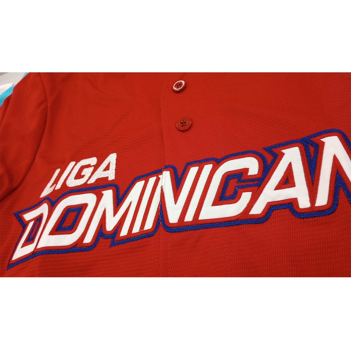 Serie del Caribe 2024 OFFICIAL Dominicana Jersey - Red/Red for Men product image 3, provided for visual reference and