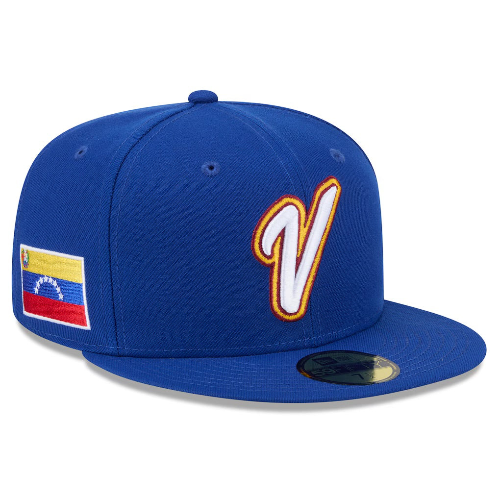 Venezuela World Baseball Classic 2026 New Era 59FIFTY Fitted Cap – Official WBC Hat product image 1, provided for visual