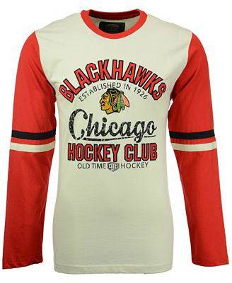 Chicago Blackhawks Chisel Crewneck L/S T-Shirt for Men product image 1, provided for visual reference and product detail