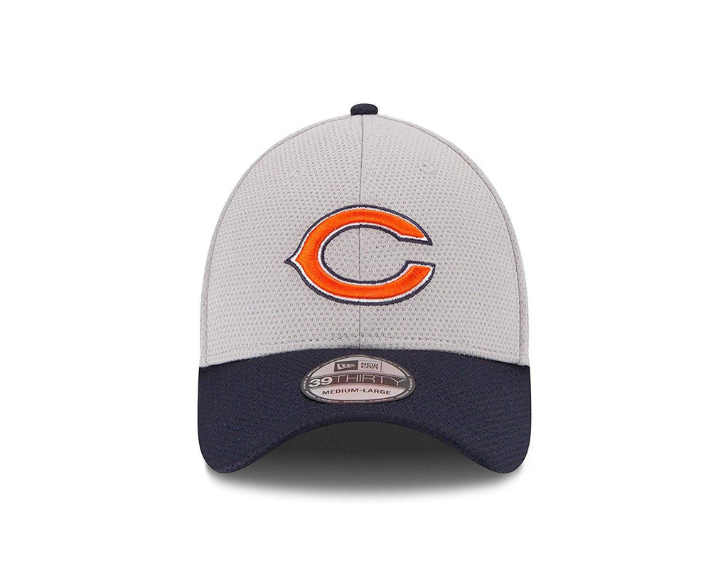Chicago Bears NFL15 Training Camp Gray 39Thirty Flex Fit Hat product image 4, provided for visual reference and product