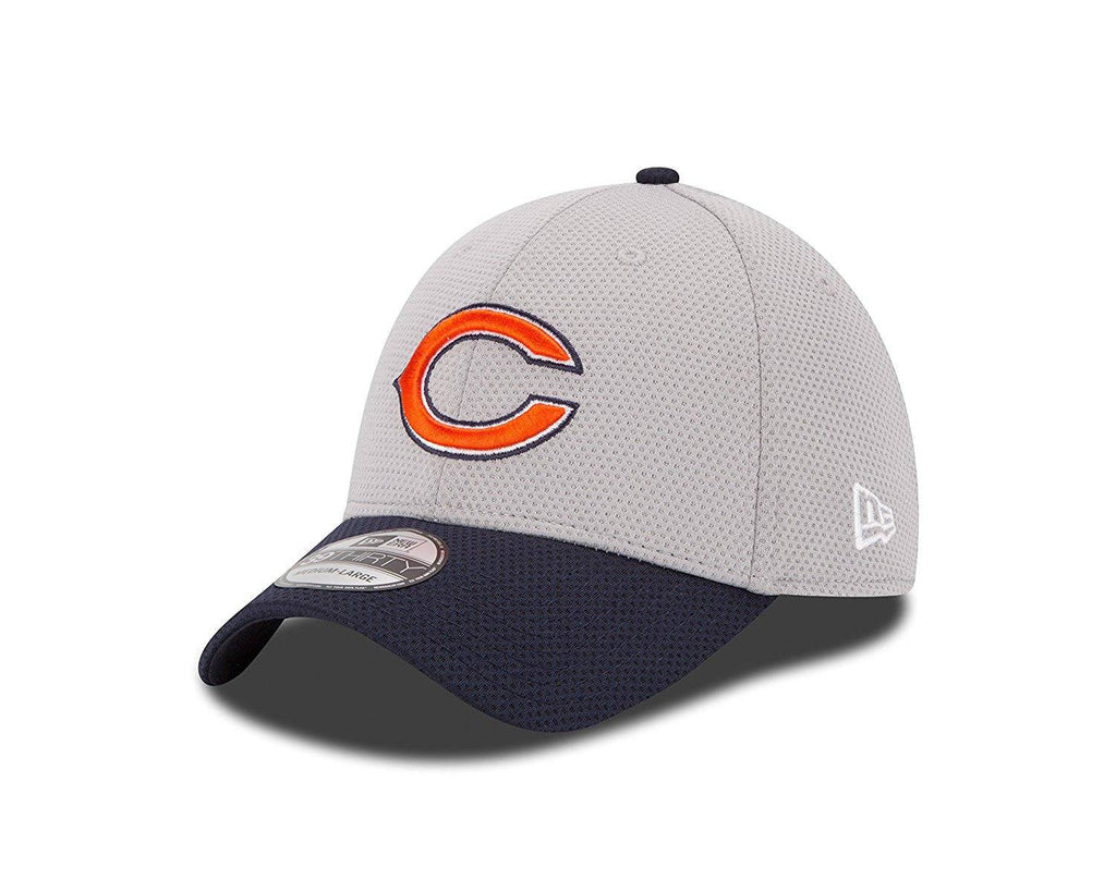 Chicago Bears NFL15 Training Camp Gray 39Thirty Flex Fit Hat product image 1, provided for visual reference and product