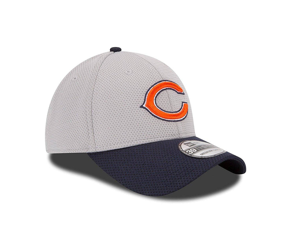 Chicago Bears NFL15 Training Camp Gray 39Thirty Flex Fit Hat product image 2, provided for visual reference and product