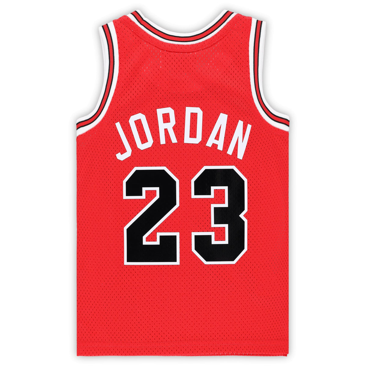 Toddler Chicago Bulls Michael Jordan Mitchell & Ness Red Hardwood Classics 1984/85 Authentic Swingman Jersey product image