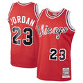 Chicago Bulls Michael Jordan Mitchell & Ness Red 1984/85 Hardwood Classics Rookie Authentic Jersey for Men product image 1,