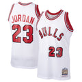 Chicago Bulls Michael Jordan Mitchell & Ness White 1984/85 Hardwood Classics Rookie Authentic Jersey for Men product image
