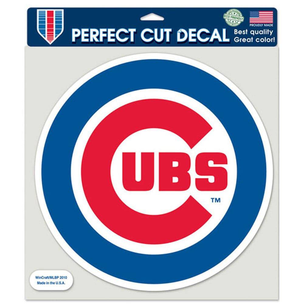 CHICAGO CUBS Perfect Cut Color Decal 8" x 8" product image 1, provided for visual reference and product detail review