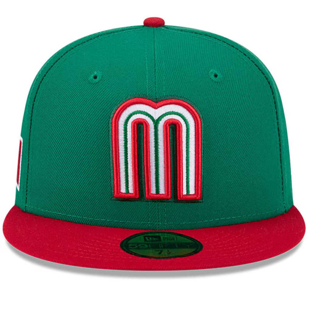 Mexico World Baseball Classic 2026 New Era 59FIFTY Fitted Cap – Official WBC Hat product image 2, provided for visual