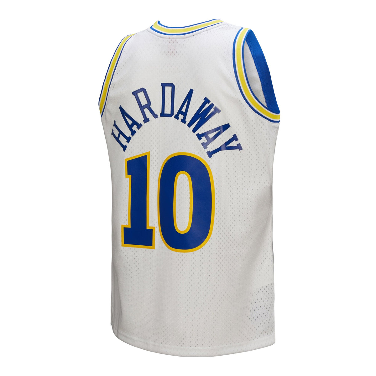 Golden State Warriors Tim Hardaway Mitchell & Ness White Hardwood Classics 1990/91 Swingman Jersey for Men product image 4,
