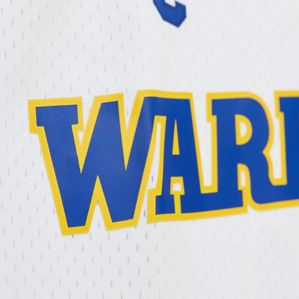 Golden State Warriors Tim Hardaway Mitchell & Ness White Hardwood Classics 1990/91 Swingman Jersey for Men product image 7,