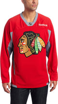Reebok Chicago Blackhawks Red Practice Jersey product image 1, provided for visual reference and product detail review