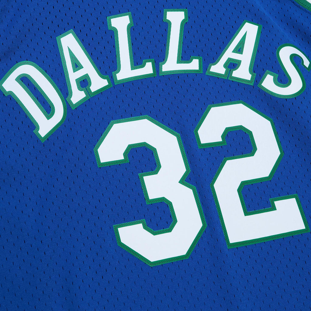 Dallas Mavericks Jamal Mashburn Mitchell & Ness Blue 1993/94 Hardwood Classics Swingman Jersey for Men product image 5,