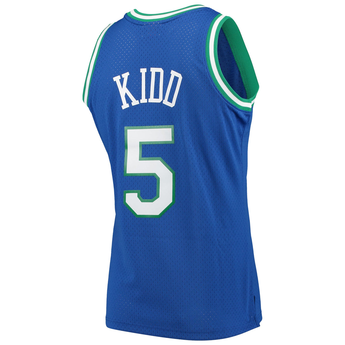 Dallas Mavericks Jason Kidd Mitchell & Ness Blue 1994/95 Hardwood Classics Swingman Jersey for Men product image 4, provided