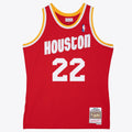 Houston Rockets Clyde Drexler Mitchell & Ness Red 1994/95 Swingman Jersey for Men product image 1, provided for visual