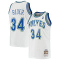 Minnesota Timberwolves Isaiah Rider Mitchell & Ness White 1995/96 Hardwood Classics Swingman Jersey for Men product image 1,