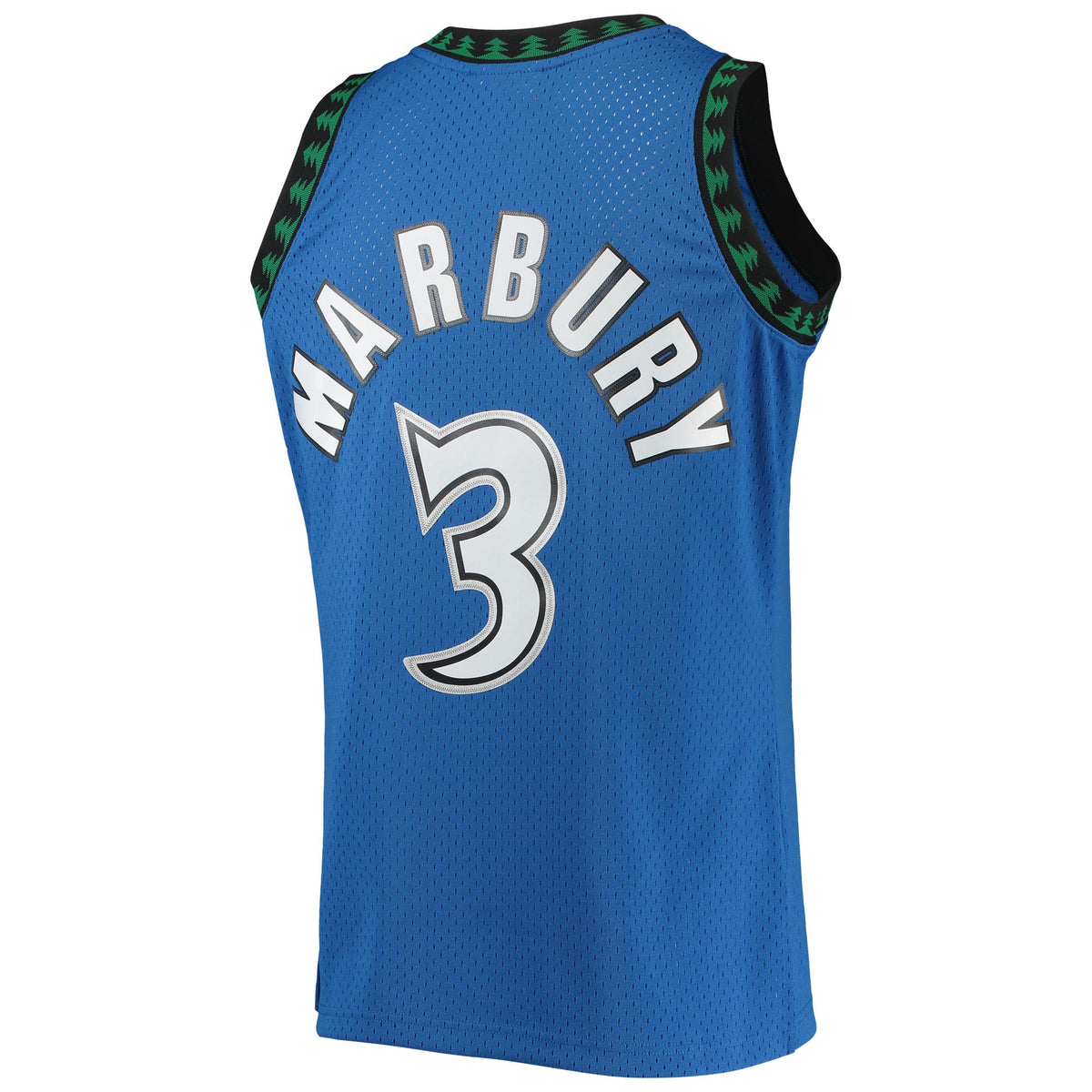 Minnesota Timberwolves Stephon Marbury Mitchell & Ness Blue 1996/97 Hardwood Classics Swingman Jersey for Men product image