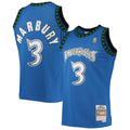 Minnesota Timberwolves Stephon Marbury Mitchell & Ness Blue 1996/97 Hardwood Classics Swingman Jersey for Men product image